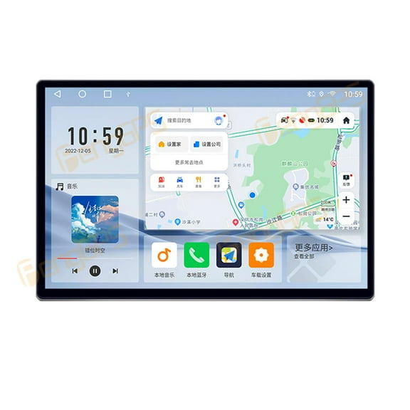 MOOKAKA 13.3 inch Carplay Screen/Radio/Multimedia Player for Honda XRV 2015-2022 Models Universal Car Navigation/GPS Upgrade Headunit Android Display 1080P Touch Screen Replace System
