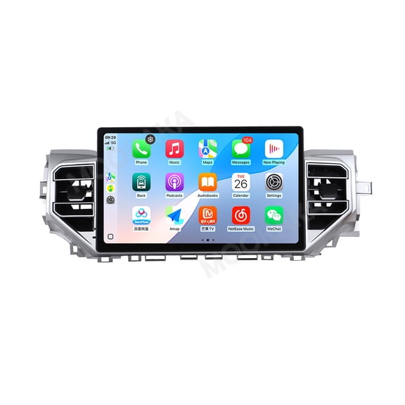 MOOKAKA 14.6" HD Smart Screen Android 15 for Toyota Tundra 2013-2021 Car Stereo Radio Media Player Navigation GPS Upgrade Headunit Replacement Carplay Accessories