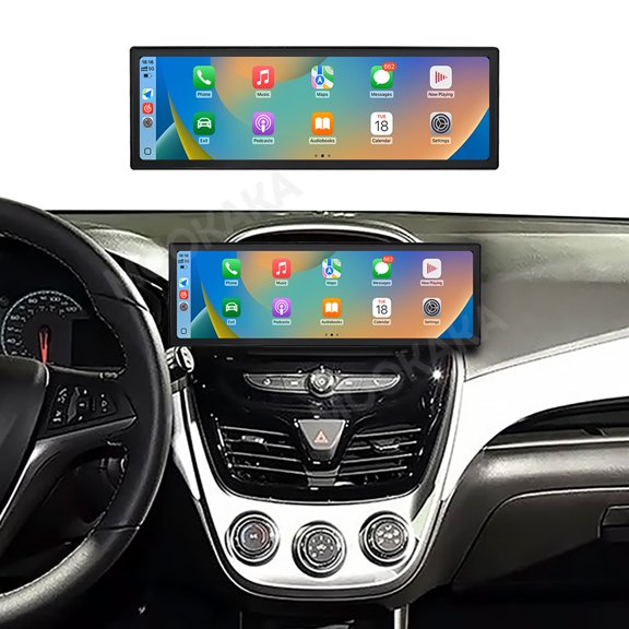 MOOKAKA 14.9" Android Screen Upgrade Stereo for Chevrolet Spark LT 2010-2017 Media Player Navigation GPS Radio Replacement Carplay Head Unit Accessories