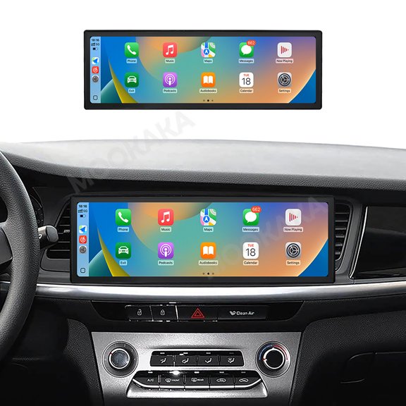 MOOKAKA 14.9" Android Screen Upgrade Stereo for Hyundai Mistra 2017 Media Player Navigation GPS Radio Replacement Carplay Head Unit Accessories