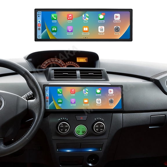 MOOKAKA 14.9" Smart Display Radio Audio Media Player for Toyota bB/Subaru Dex 2006-2016 Car Navigation GPS Upgrade Headunit Android Replacement 1080P Screen Carplay Accessories