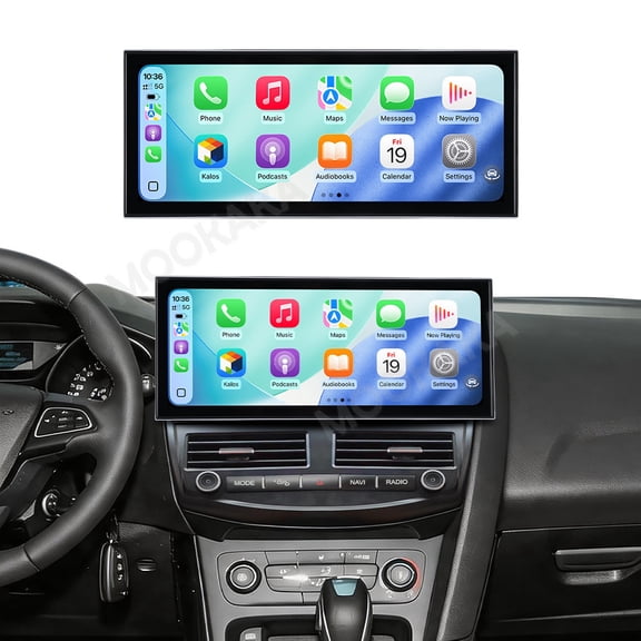 MOOKAKA 15.8" HD Smart Screen Android 15 for Ford Focus 2012-2018 Car Stereo Radio Media Player Navigation GPS Upgrade Headunit Replacement Carplay Accessories