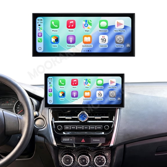MOOKAKA 15.8" HD Smart Screen Android 15 for Mitsubishi ASX 2013-2020 Car Stereo Radio Media Player Navigation GPS Upgrade Headunit Replacement Carplay Accessories