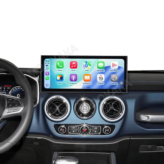MOOKAKA 15.8" Smart Display Radio Audio Media Player for Land Rover Evoque 2012-2015 Car Navigation GPS Upgrade Headunit Android Replacement 1080P Screen Carplay Accessories (Bosch system)