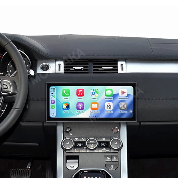 MOOKAKA 15.8" Smart Display Radio Audio Media Player for Land Rover Evoque 2012-2018 Car Navigation GPS Upgrade Headunit Android Replacement 1080P Screen Carplay Accessories (Harman System)