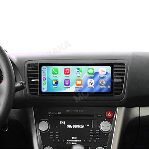 MOOKAKA 15.8" Smart Display Radio Audio Media Player for Subaru Legacy/Outback 2004-2009 Car Navigation GPS Upgrade Headunit Android Replacement 1080P Screen Carplay Accessories