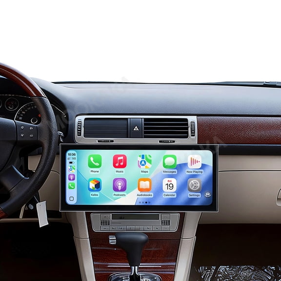 MOOKAKA 15.8" Smart Display Radio Audio Media Player for Volkswagen Passat B7/Lingyu 2004-2011 Car Navigation GPS Upgrade Headunit Android Replacement 1080P Screen Carplay Accessories