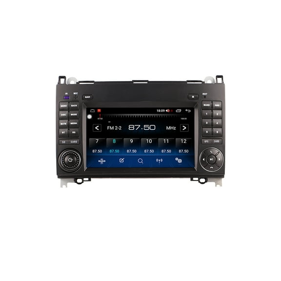 MOOKAKA 7.0" Smart Display Radio Audio Media Player for Mercedes-Benz B200 2006-2012 Universal Car Navigation GPS Upgrade Headunit Android Replacement HD Screen Carplay Accessories