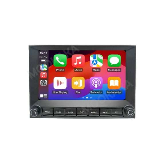 MOOKAKA 7.0" Smart Display Radio Audio Media Player for Porsche 911 Carrera 1996-2005 Universal Car Navigation GPS Upgrade Headunit Android Replacement HD Screen Carplay Accessories