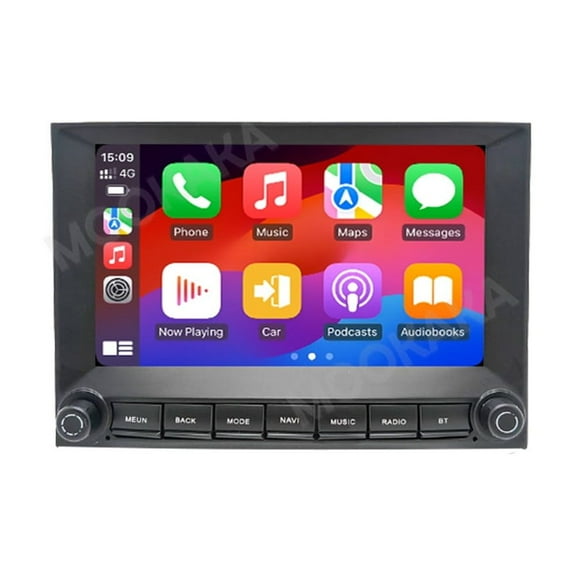 MOOKAKA 7.0" Smart Display Radio Audio Media Player for Porsche 911 Carrera 1996-2005 Universal Car Navigation GPS Upgrade Headunit Android Replacement HD Screen Carplay Accessories
