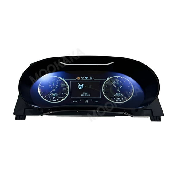 MOOKAKA Digital Dashboard Instrument Cluster for Bentley Continental GT LCD Screen Virtual Cockpit Speedometer Upgrade Universal Fit Car Accessory with Linux OS