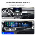 thumbnail image 1 of MOOKAKA Dual 12.3" Smart Display Car Radio Audio Media Player for Mercedes-Benz CLS 2015 2016 2017 Model Universal Navigation GPS Upgrade Headunit Android Replacement HD Screen Carplay Accessories, 1 of 11