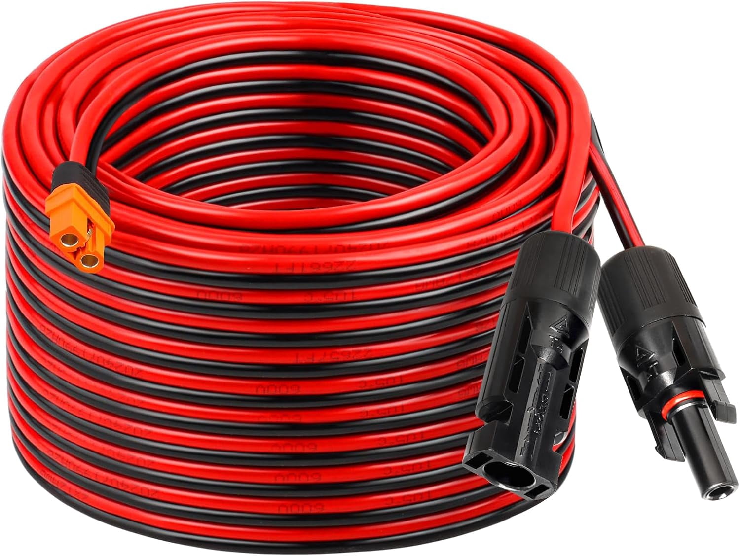 MOOKEERF 12AWG Solar to XT60i Cable 20FT