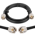 thumbnail image 1 of MOOKEERF RG8x Coaxial Cable 6ft, CB Coax Cable 50 Ohm, UHF PL259 Male to Male Low Loss CB Antenna Cable for CB Radio, HAM Radio, VHF Radio, SWR Meter, Antenna Analyzer, 1 of 10
