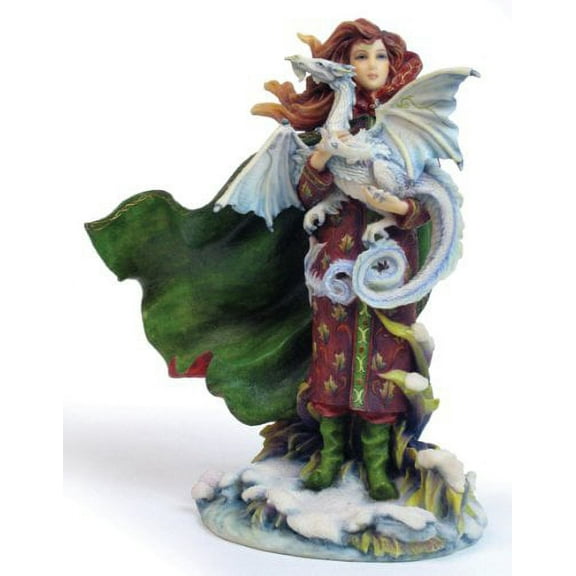 MOON DRAGON RELEASE DREAMS FAIRY STATUE JODY BERGSMA LICENSED ART