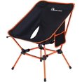 MOON LENCE Camping Chair Compact Backpacking Chair Folding Chair with