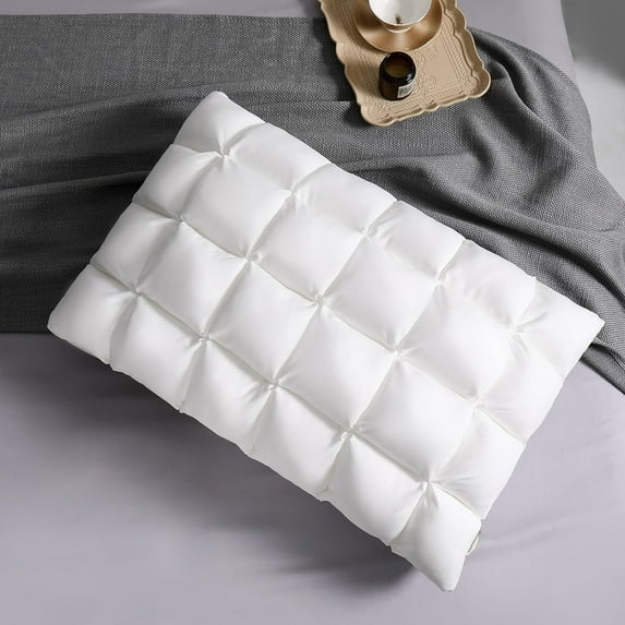 YOUR MOON Soft Pillows King Size for Sleeping, Support Bed Pillows, Fluffy Down Alternative Pillow, Luxury Hotel Gel King Pillows for Side Sleeping (White)