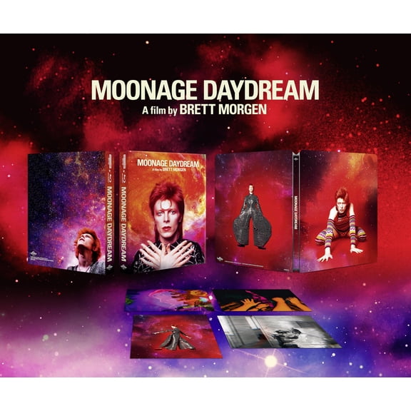 MOONAGE DAYDREAM - LIMITED COLLECTOR'S EDITION STEELBOOK 4K+BLU-RAY (4K Ultra HD) David Bowie
