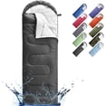 thumbnail image 1 of FAIRYLAND 0 ºC Sleeping Bags, Compression Sack Portable and Lightweight for Camping, Dark Gray, 1 of 6