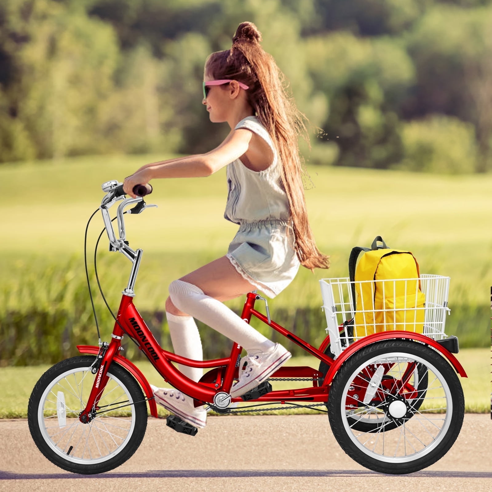 WIND UP L TRICYCLE 　男の子と女の子のペアセット Three Wheel Bikes 16