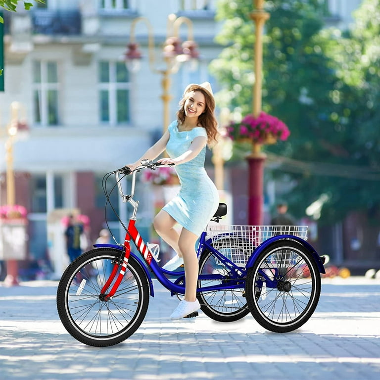 Three wheel bike for two adults best sale