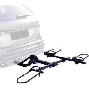 MOONCOOL Folding Hitch Trike Rack, 170 lbs Capacity, Fits Up to 5" Fat Tires and 42"-59" Wheelbase, Rear Bike Carrier for Adult Tricycles, 2" Receiver Mount for Cars, SUVs, Vans, RVs, Black