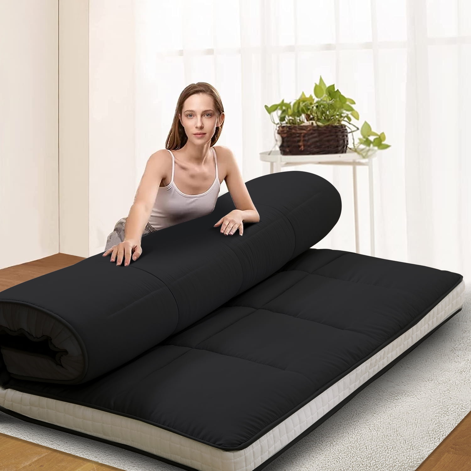 Futon Mattress Small Portable Mattress Alwyn Full Memory Foam