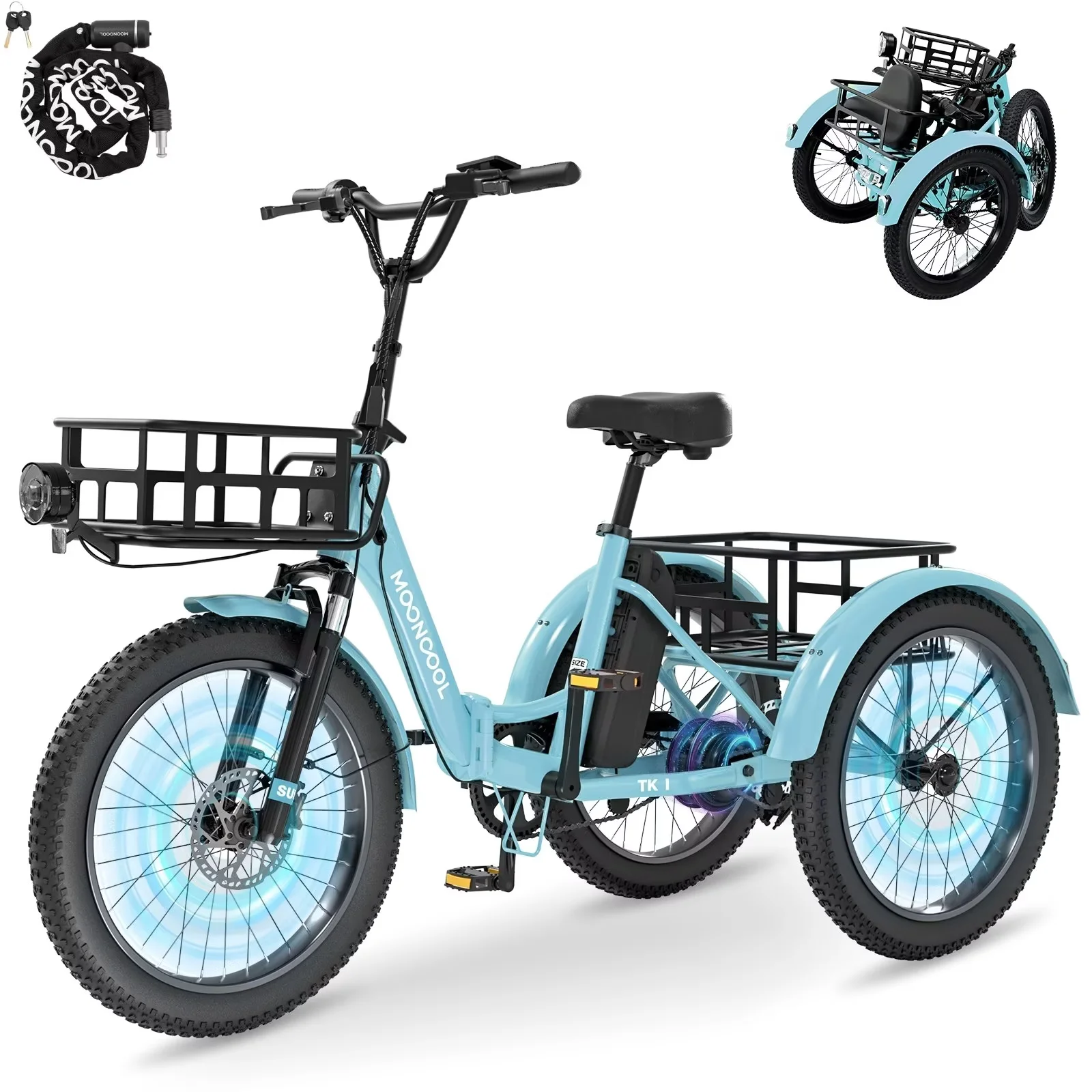 3 wheel electric bicycle singapore Amazon.com: MOONCOOL Tricycle Trike for Adults 350W 36V Removable Battery 24/26 Inches 7 Speeds Wheels Electric Bikes for Adults, Three Electric Cruiser Tricycle, Eventide Black : Sports & Outdoors wheel electric bike features a heavy 3 Wheel Ebike | Folding