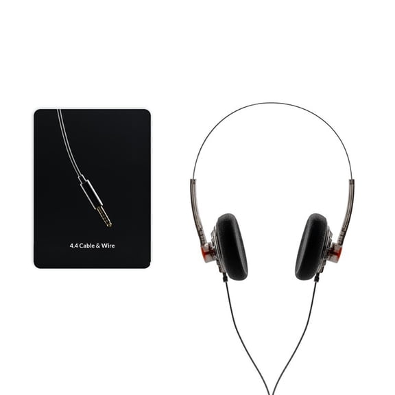 MOONDROP Old Fashioned 40mm On-Ear Headphones, Open-Back Wired Headphones with 0.78mm 2-Pin Detachable Cable and 3.5mm Plug, Retro Lightweight Headphone