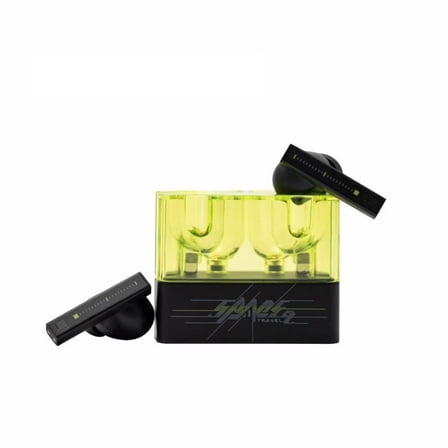 MOONDROP Space Travel 2 TWS Earbuds HiFi Wireless Headphones with ANC Noise Cancellation, Bluetooth 6.0, Low Latency Gaming Mode, SBC/AAC Codec Support