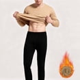 thumbnail image 1 of MOONDU Mens Thermal Underwear Set Long Johns Base Layer Fleece Lined High Stretch Crewneck 2 Piece Top Bottom Winter Warm for Cold Weather, 1 of 6