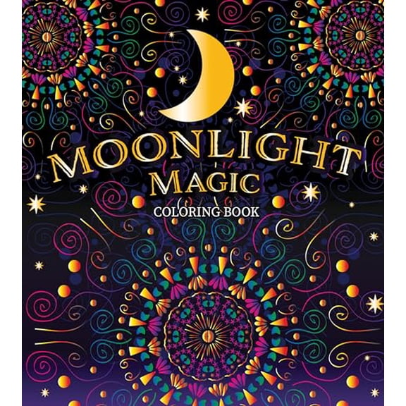 MOONLIGHT MAGIC COLORING BOOK