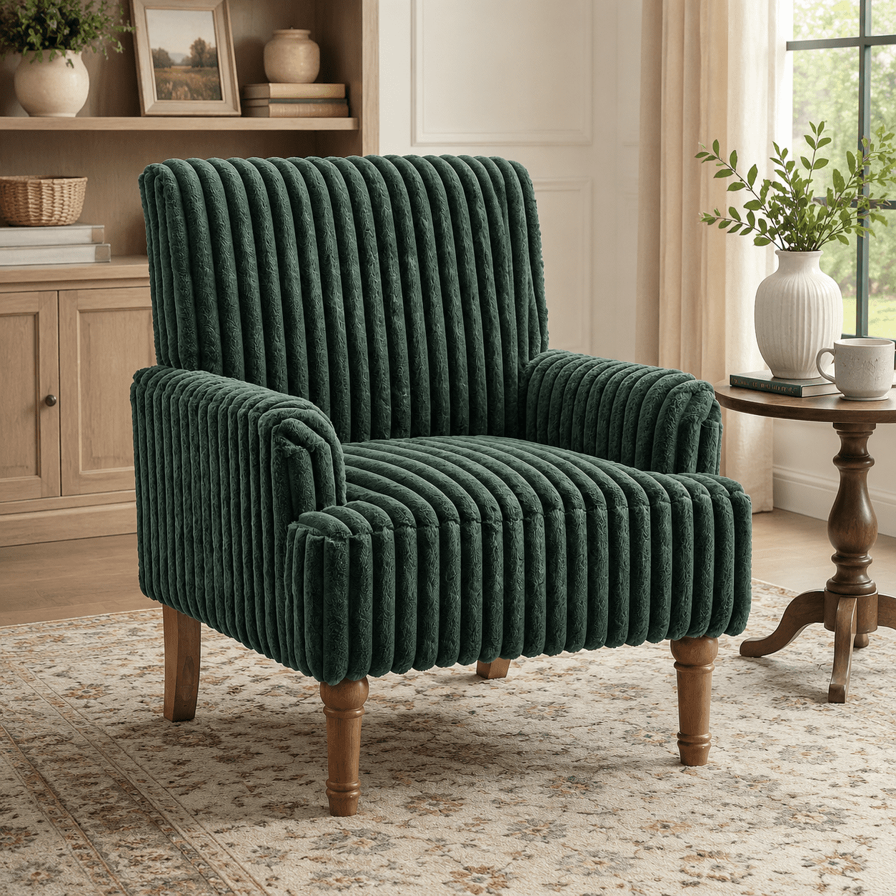 MOONMISS Accent Chair for Living Room,Green