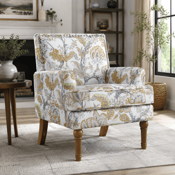MOONMISS Accent Chair for Living Room,Yellow