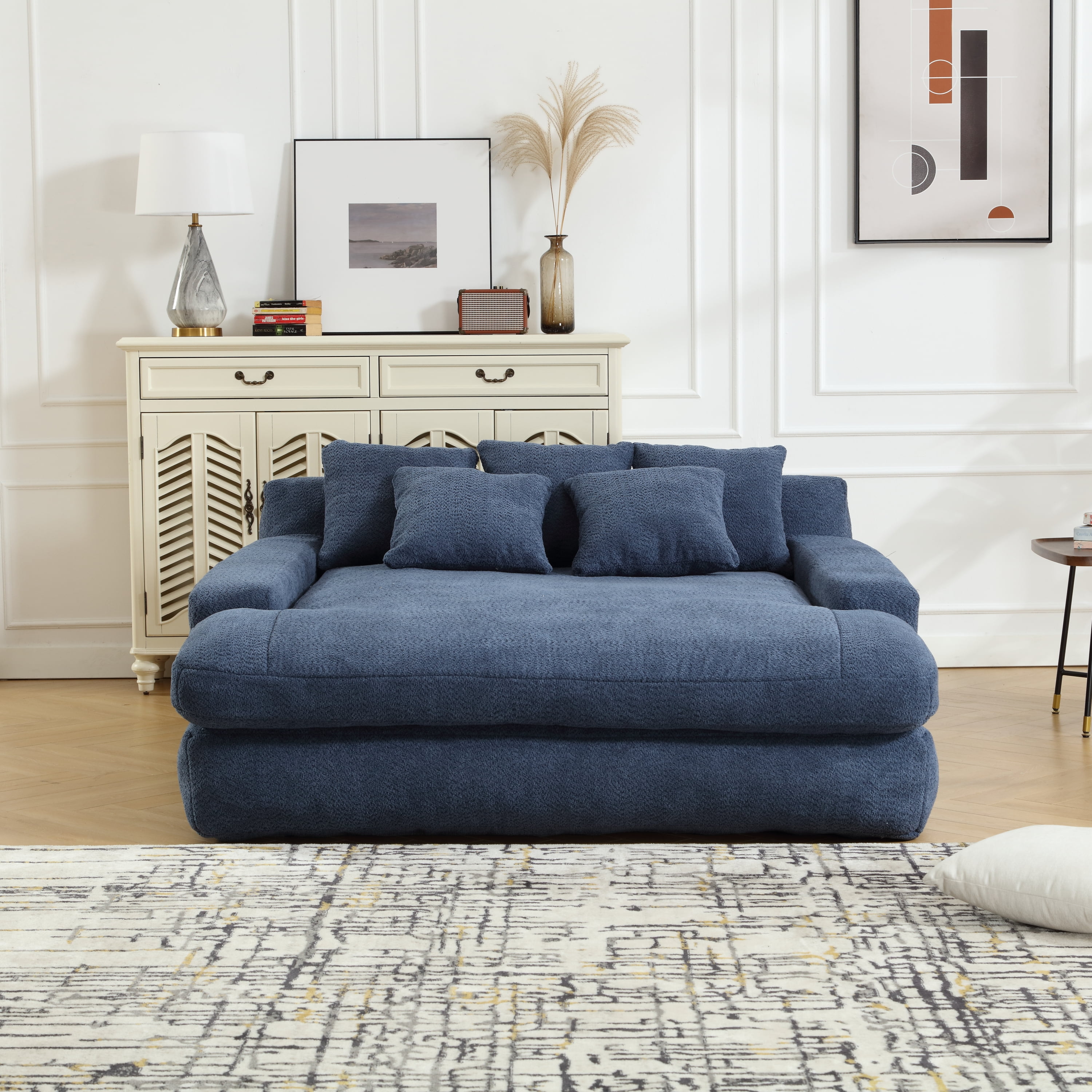 【美品】FLYMEe DEPALA II COUCH SOFA MOONMISS-Chenille-Upholstered-