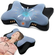 MOONORAH Contour Memory Foam Cervical Pillows for Pain Relief Sleeping,Ergonomic Orthopedic Neck Bed Pillow with Covers Queen Size 26Lx14.6Wx5.1H
