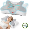thumbnail image 1 of MOONORAH Memory Foam Pillow for Neck Pain Relief Cervical Sleepers Standard/Queen Gray, 1 of 11