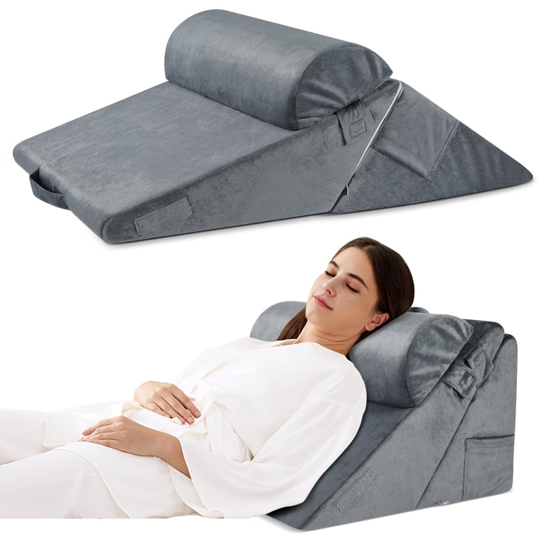 枕 ADVANCED SLEEP SLOPE SLEEP PILLOW 枕 ADVANCED SLEEP SLOPE SLEEP PILLOW Amazon.com: ABLEGRID Dual
