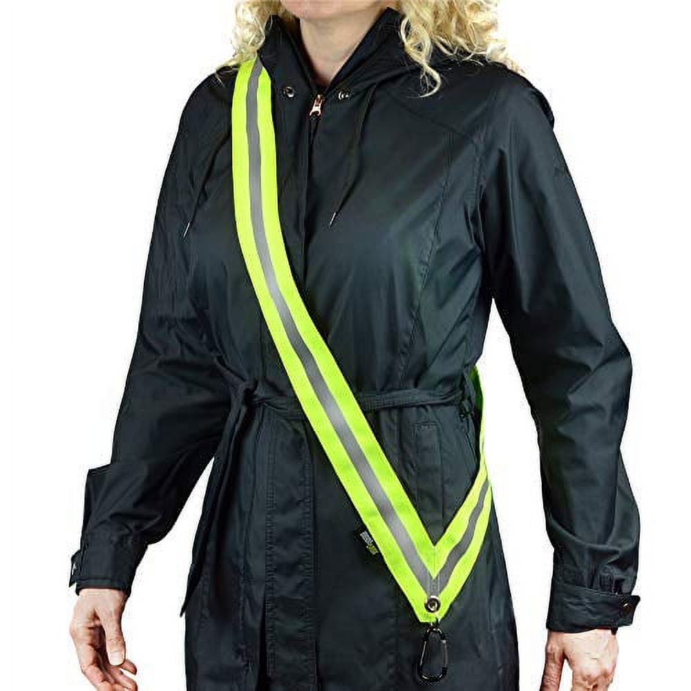 MOONSASH Fitted Reflective Gear for Walking at Night Running, Biking