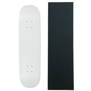 MOOSE Blank SKATEBOARD DECK 8.5 DPD WHITE Skateboards