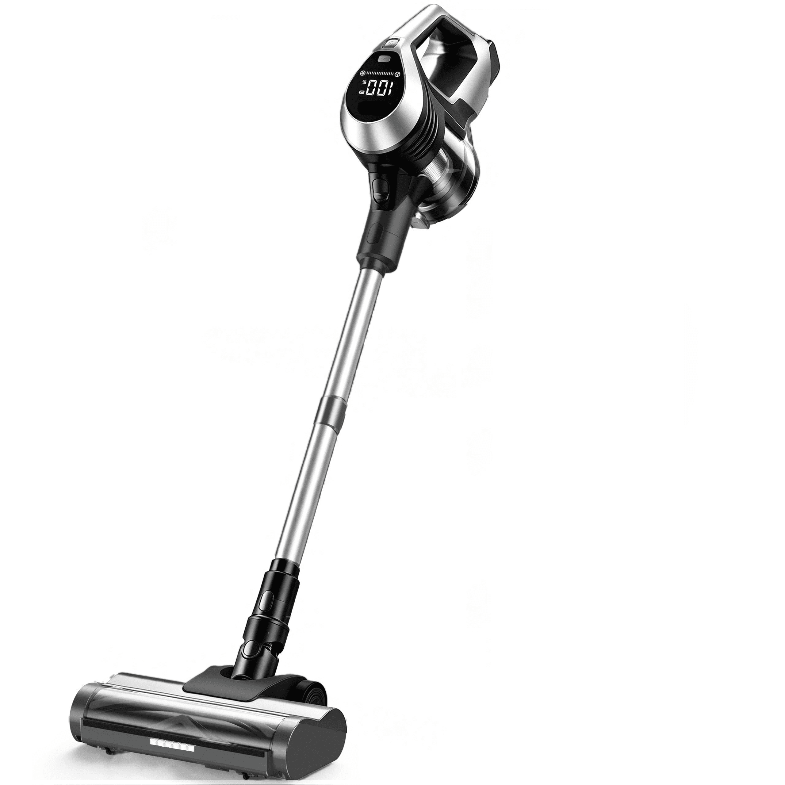 MOOSOO Cordless Vacuum, 40Mins Stick Vacuum with Anti-Tangle Brush, 28Kpa Vacuum Cleaners for Home, Lightweight Wireless Vacuum for Hard Floors Low-Pile Carpet Pet Hair, Blue