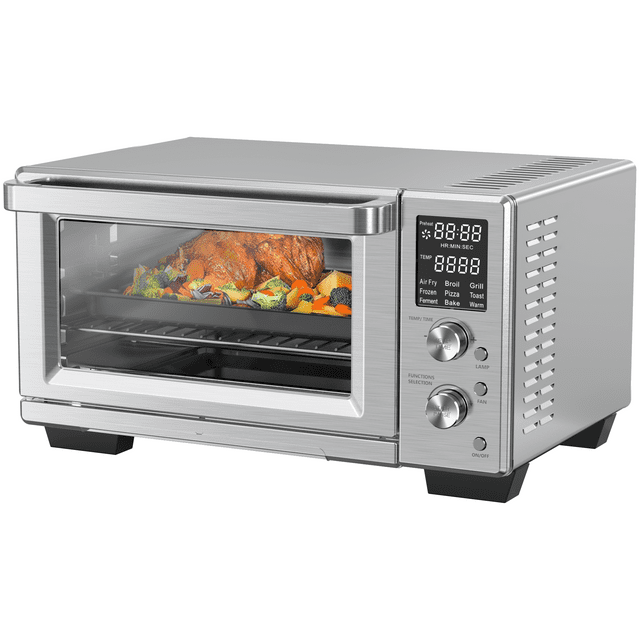 MOOSOO 8in1 Air Fryer 30qt Electric Toaster Oven with Rich