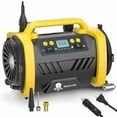 thumbnail image 1 of Maircle  AC/DC Tire Inflator, 3 in 1 Portable Air Compressor for Car Tires with Auto Shut-off, LED Light, 150PSI Air Pump for Cars, Balls, Motorcycles, 1 of 8