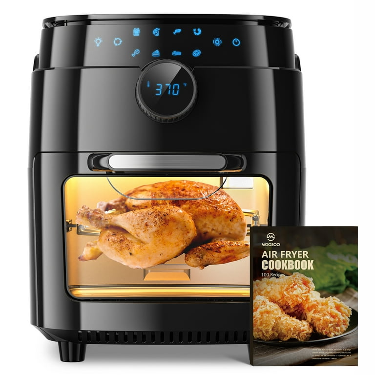 Brand new Moosoo Air Fryer 7qt 8-in-1 With Digital LED for Sale in
