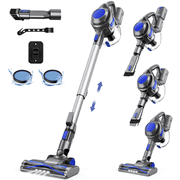 MOOSOO Cordless Stick Vacuum Cleaner Lightweight for Carpet Floor Pet Hair Home XL-618A