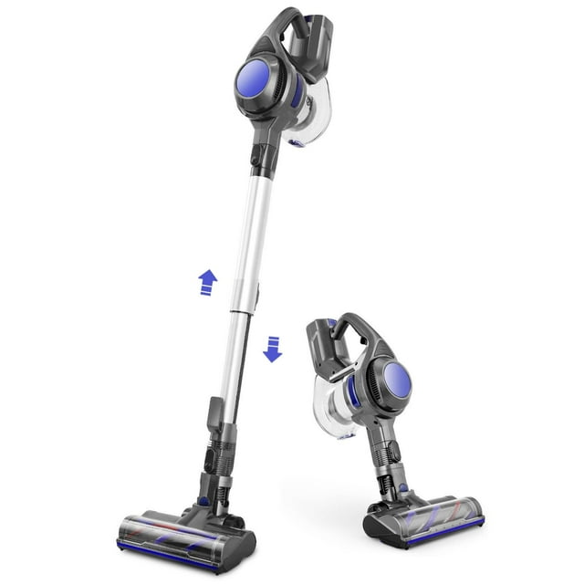 MOOSOO Cordless Stick Vacuum Cleaner Lightweight - Walmart.com