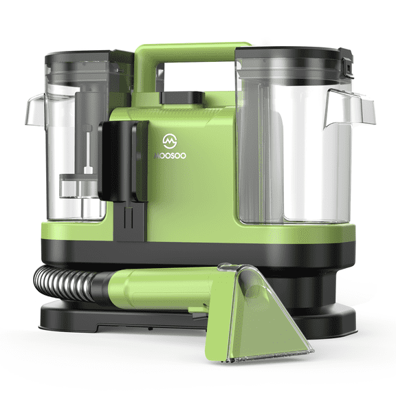 MOOSOO Carpet Cleaner Machine - Upholstery, Portable Spot and Stain Cleaner, Deep Cleaning for Pet Stain, Couch, Stair, Car Seat, Mattress and Carpet