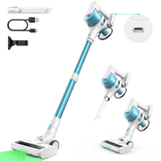 Moosoo TC1M Cordless Vacuum 4-in-1 Lightweight Stick Vacuum Cleaner