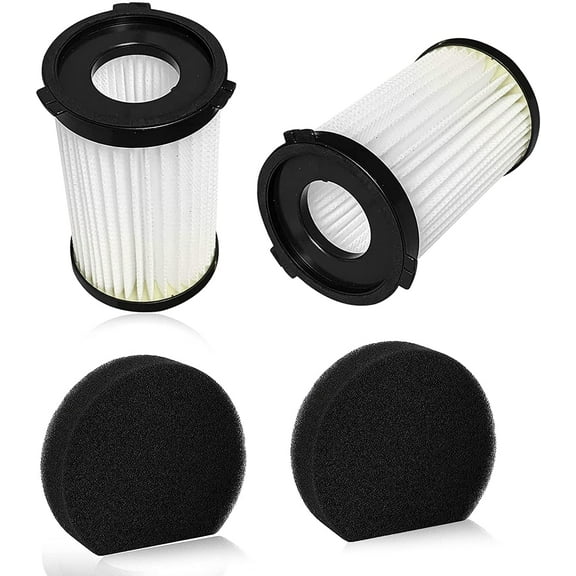 MOOSOO D600/D601 Vacuum Filter Replacement Set – HEPA Filter + Foam Pad Combo (2/4/6-Pack Options) for Corded Stick Vacuum Cleaner