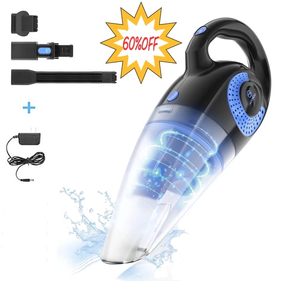 MOOSOO Handheld Vacuum Cordless, 8500PA Strong Suction Hand vacuum for Car